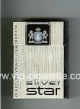Silver Star cigarettes hard box