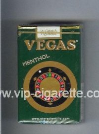 Vegas Menthol Cigarettes soft box Vegas Menthol Cigarettes soft box