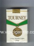 Tourney Deluxe Menthol Lights Kings Cigarettes soft box Tourney Deluxe Menthol Lights Kings Cigarettes soft box