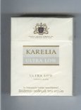 Karelia Ultra Low Ultra Low Virginia Blend 25s cigarettes hard box Karelia Ultra Low Ultra Low Virginia Blend 25s cigarettes hard box