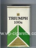Triumph 100s Good Taste cigarettes Menthol soft box Triumph 100s Good Taste cigarettes Menthol soft box