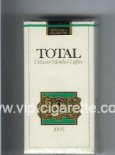 Total DeLuxe Menthol Lights 100s cigarettes soft box Total DeLuxe Menthol Lights 100s cigarettes soft box