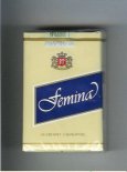 Femina yellow and blue cigarettes soft box Femina yellow and blue cigarettes soft box