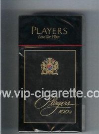 Players Low Tar Filter 100s cigarettes hard box