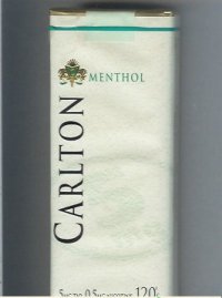 Carlton 120's Menthol cigarettes 5mg tar Filter Carlton 120's Menthol cigarettes 5mg tar Filter