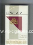 Sinclair 100s cigarettes hard box