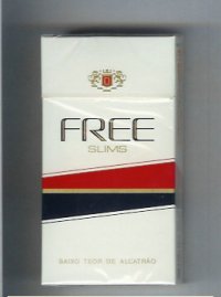 Free Slims 100s Cigarettes hard box