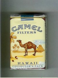 Camel collection version Collectors Pack Hawaii Filters cigarettes soft box