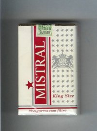 Mistral King Size cigarettes soft box