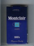 Montclair M Lights 100s Cigarettes soft box