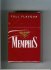 Memphis Full Flavour cigarettes hard box