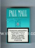 Pall Mall Refreshing Menthol Lights cigarettes hard box
