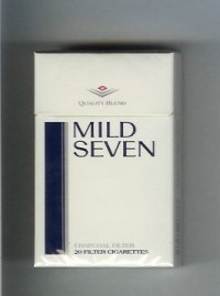 Mild Seven cigarettes hard box