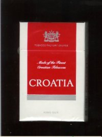 Croatia cigarettes