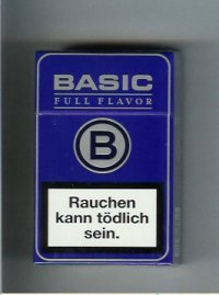 Basic Full Flavor blue cigarettes Germany