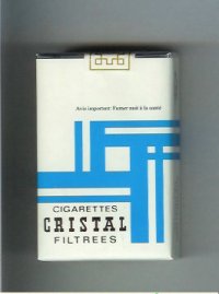 Cristal filtrees cigarettes
