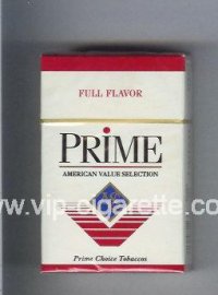 Prime Full Flavor cigarettes hard box