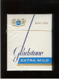 Gladstone Extra Mild 25s cigarettes hard box