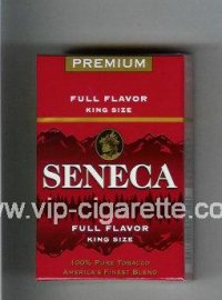 Seneca Premium Full Flavor cigarettes hard box