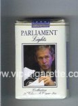 Parliament design with George Bush Lights cigarettes soft box
