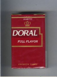 Doral Premium Taste Full Flavor cigarettes soft box Doral Premium Taste Full Flavor cigarettes soft box