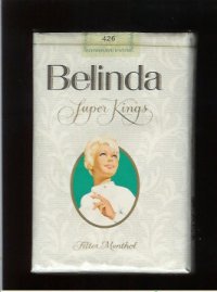 Belinda Menthol super king cigarettes 100s soft box