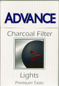 Advance Lights Charcoal Filter Cigarettes