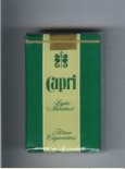 Capri Menthol cigarettes soft box