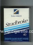Stradbroke Extra Mild 8 40 cigarettes hard box