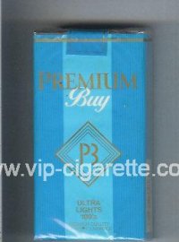 Premium Buy P3 Ultra Lights 100s cigarettes soft box