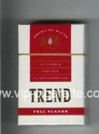 Trend Full Flavor American Blend cigarettes hard box