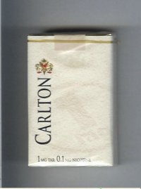 Carlton 1mg tar cigarettes soft box Carlton 1mg tar cigarettes soft box