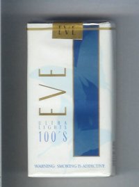 EVE Ultra Lights 100s cigarettes soft box