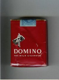Domino The Mild Cigarette red cigarettes soft box Domino The Mild Cigarette red cigarettes soft box