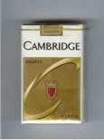 Cambridge Lights cigarettes kings soft box
