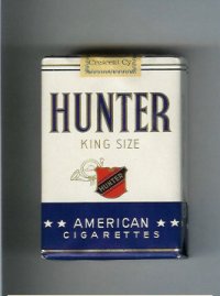 Hunter King Size American Cigarettes soft box
