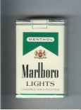 Marlboro Lights Menthol cigarettes soft box Marlboro Lights Menthol cigarettes soft box