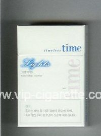 Time Timeless Lights cigarettes hard box