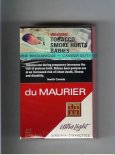 Du Maurier Ultra Light cigarettes hard box
