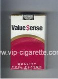 Value Sense Quality Full Flavor cigarettes soft box Value Sense Quality Full Flavor cigarettes soft box