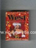 West 'R' Full Flavor Christman Edition Short cigarettes hard box West 'R' Full Flavor Christman Edition Short cigarettes hard box