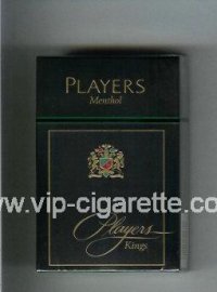 Players Menthol cigarettes hard box