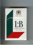L&B Lambert and Butler Menthol King Size cigarettes hard box