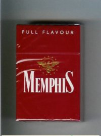 Memphis Full Flavour cigarettes hard box