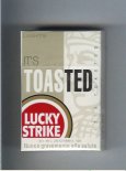 Lucky Strike Lights It's Toasted cigarettes hard box