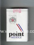 Point Middle King Size cigarettes soft box
