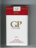 GP Classic 100s Filter Full Flavor premium cigarettes soft box GP Classic 100s Filter Full Flavor premium cigarettes soft box