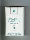 Kent USA Blend Mintek 3 1 mg Lights cigarettes hard box
