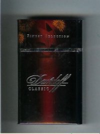 Davidoff 100s cigarettes Classic collection design Finest Selection hard box