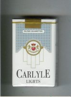 Carlyle Lights cigarettes soft box